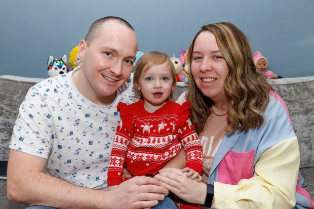 My daughter was born with half a heart and had 6 ops in 7 months – but now she's tasted her first ever Xmas dinner